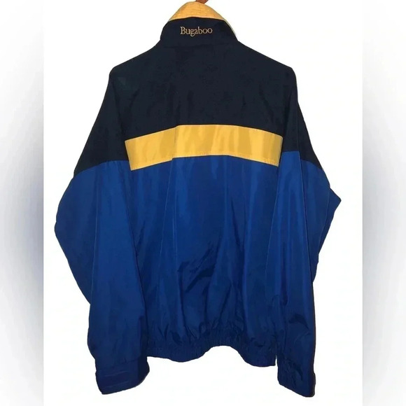 Columbia Men’s Bugaboo Raincoat Windbreaker Jacket Blue/Yellow Size Large - Picture 10 of 10